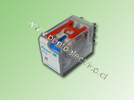 RELE DE 2 CONTACTOS CONMUTABLES. BOBINA 24VDC. 2mm - PE140112