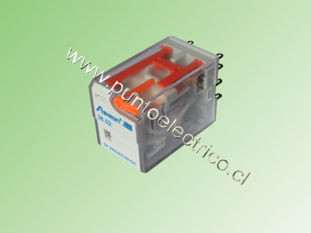 RELE DE 2 CONTACTOS INVERSORES. BOBINA 240VAC. 2mm - PE140117