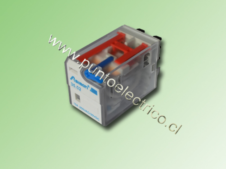RELE 2 CONTACTOS CONMUTABLES. BOBINA DE 24VDC. 5mm - PE140120