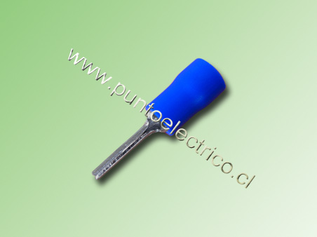 TERMINAL PUNTA 16/14 AWG COLOR AZUL - PE130122