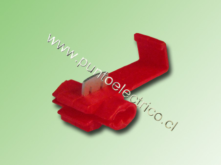 CONECTOR DERIVACION 22/18 AWG COLOR ROJO - PE130188
