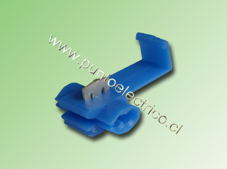 CONECTOR DERIVACION 16/14 AWG COLOR AZUL - PE130189