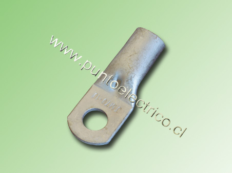 TERMINAL DESNUDO 70mm2 (2/0AWG) PERF. 10mm. Ø - PE130253