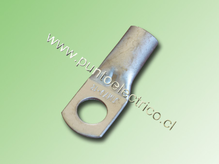 TERMINAL DESNUDO 70mm2 (2/0AWG) PERF. 12mm. Ø - PE130254