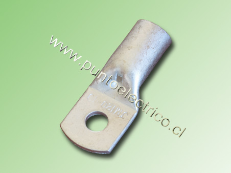 TERMINAL DESNUDO 120mm2 (250MCM) PERF. 10mm. Ø - PE130259