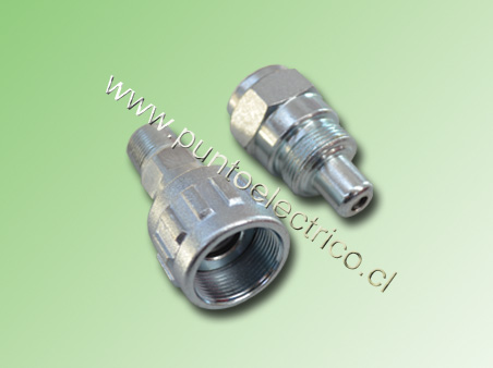 KIT DE CONECTORES HIDRAULICOS HEMBRA / MACHO 3/8 - PE130556