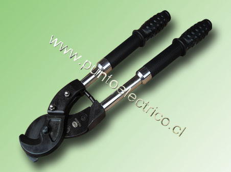 CORTA CABLE MANILLA TELESCOPICA 240mm2. COBRE Y ALUMINIO - PE130438
