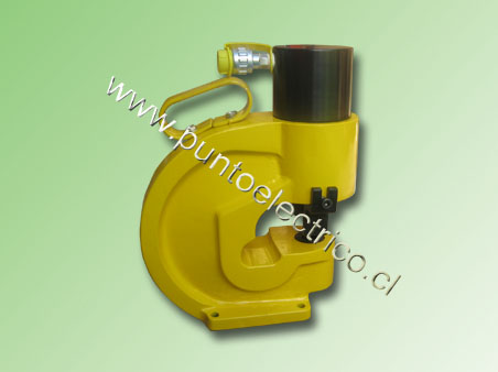 PUNZONADORA HIDRAULICA P/BARRA COBRE 12mm ESPESOR MAX. - PE130533