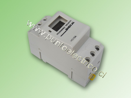 INTERRUPTOR HORARIO DIGITAL PROGRAMABLE 1 CANAL - PE140006