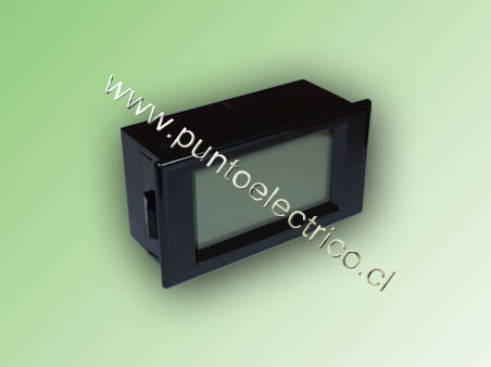 VOLMETRO DIGITAL 500VAC. 79x43x24mm /ALI.220VAC - PE150507