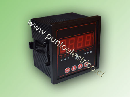 AMPERMETRO DIGITAL 1 FASE 5 Amp. 72x72 mm - PE150510