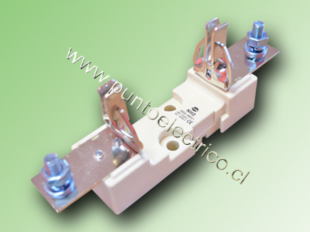 BASE PORTA FUSIBLE FIJA NH-2 1 POLO 400AMP. - PE160237