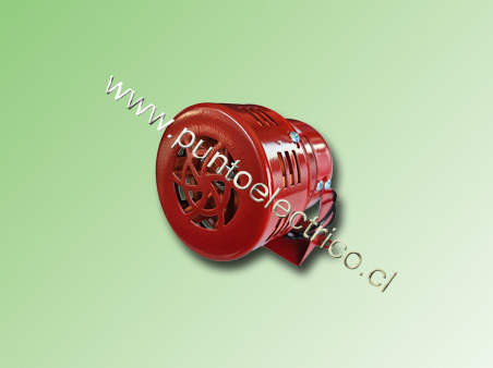 MINI SIRENA METÁLICA 220 VAC. - PE170125