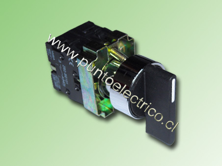 SELECTOR 3 POSICIONES FIJAS, MANETA LARGA 22mm 2NA PE170219