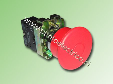 PARADA EMERGENCIA ROJA DESEN. TIRAR 22mm 1NC - PE170225