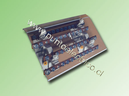 REPARTIDOR 4P. 200Amp.11PUNTOS (1M8 Y 10M6) - PE200220