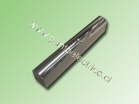 BISAGRA EXTERNA CROMADA 12x80mm HILO M6 - PE210003