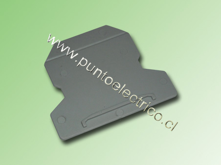 TAPA SEPARADORA PARA BORNES DE 2,5 - 4 - 6 y 16mm2-PE200026