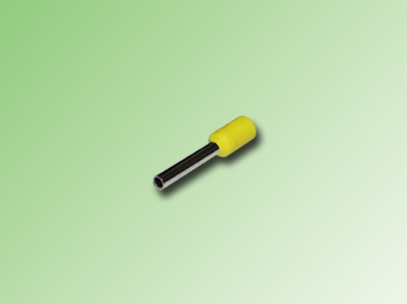 FERRULE AISLADO 1.0mm COLOR AMARILLO - PE130014