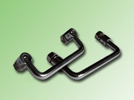 MANILLA ARTICULADA METALICA CROMADA LARGO 119mm - PE210303