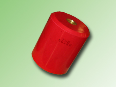 AISLADOR CILINDRICO 50x60mm HILO M10 - PE100123
