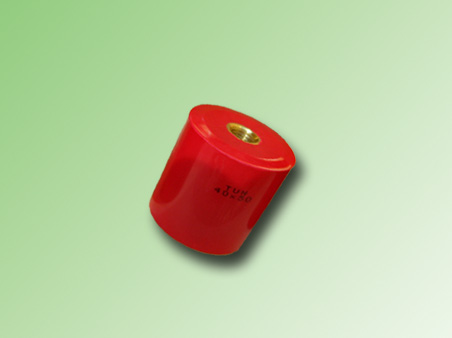 AISLADOR CILINDRICO 40x40mm HILO M10 - PE100118