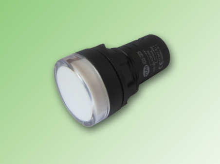 PILOTO TIPO LED COMPACTO COLOR BLANCO 24V AC/DC - PE170054