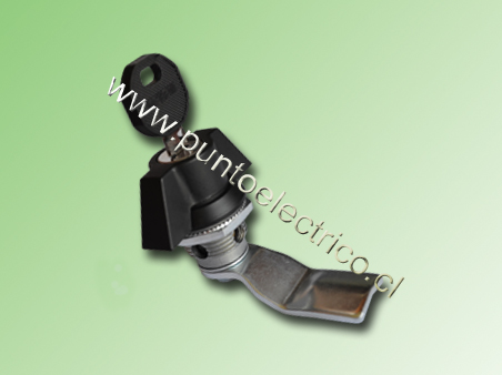 CHAPA CON MANILLA METALICA CON LLAVE H=26 - PE210110