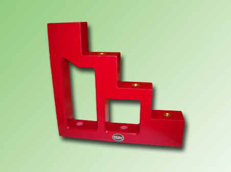 SOPORTE ESCALERA 4 POLOS P/BARRA 5x50mm HILO M10 - PE100525