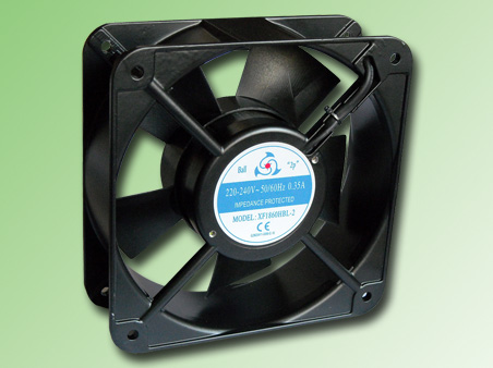 VENTILADOR METALICO 180x180x60mm 230VAC 450m3/H - PE190020