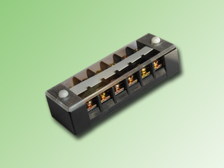 REGLETA DE CONEXION 6 POLOS 25 AMP. CUBIERTA TRANSPARENTE - PE200113