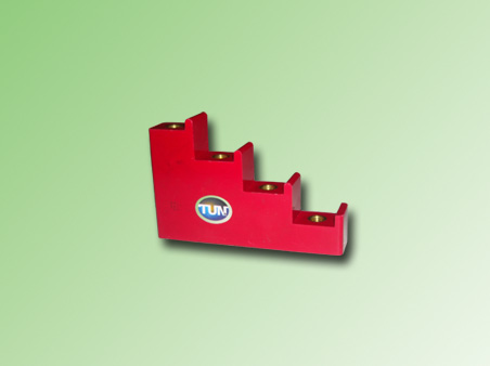 SOPORTE ESCALERA 4 POLOS P/BARRA 5x20mm HILO M6 - PE100520