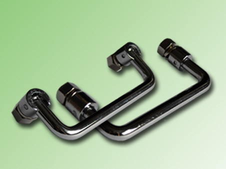 MANILLA ARTICULADA METALICA CROMADA LARGO 100mm - PE210302