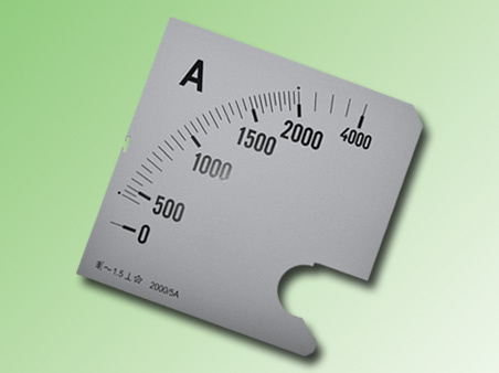 ESCALA AMPERMETRO 0-2000Amp.AC 96x96mm - PE150499