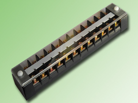 REGLETA DE CONEXION 12 POLOS 25 AMP.CUBIERTA TRANSPARENTE - PE200115