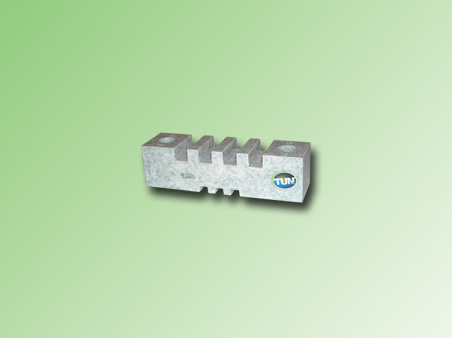 SOPORTE PEINE 4 P 10mm O 3 P. DE 5mm DE ESPESOR COLOR BLANCO - PE100608