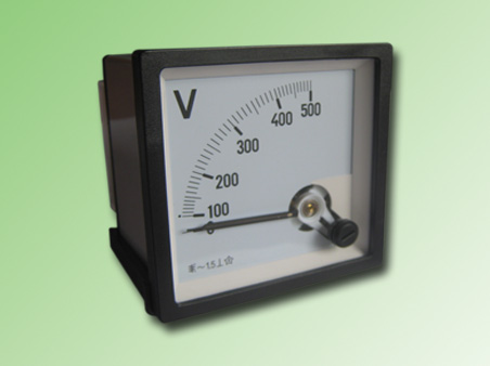 VOLMETRO ANALOGO 0-500VAC 96x96mm - PE150461