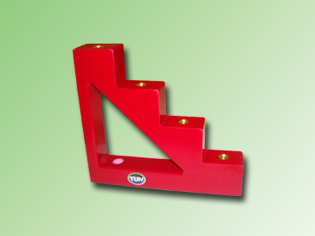 SOPORTE ESCALERA 4 POLOS P/BARRA 5x40mm HILO M8 - PE100523