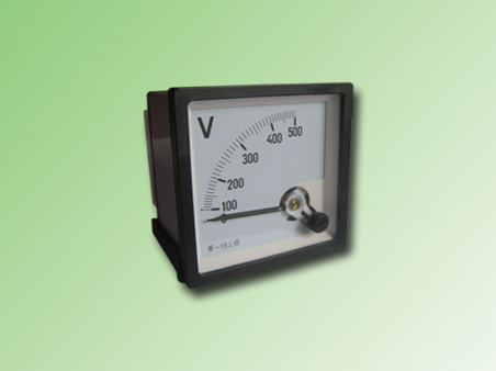 VOLMETRO ANALOGO 0-500VAC 72x72mm - PE150460