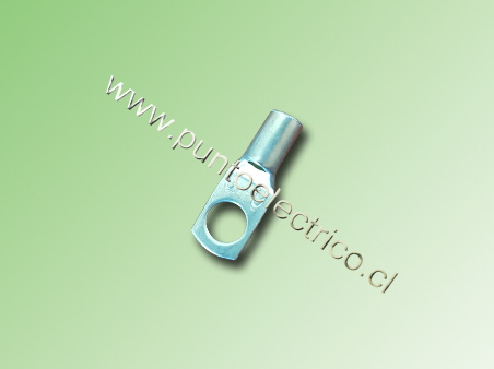 TERMINAL DESNUDO 6mm2 (10AWG) PERF. 6mm. - PE130229