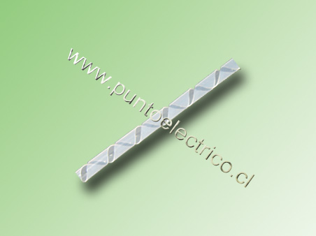 ESPIRAL PLÁSTICO 4,0mm Ø INT. ROLLO 10 MTS. SWB-06. PE120202