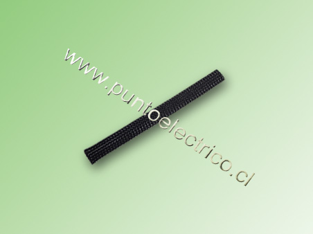 MALLA  EXPANDIBLE COLOR NEGRO 16mm  ANCHO APLASTADO. PE120222