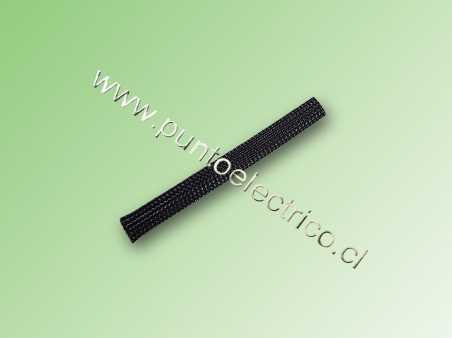 MALLA  EXPANDIBLE COLOR NEGRO 20mm  ANCHO APLASTADO. PE120224