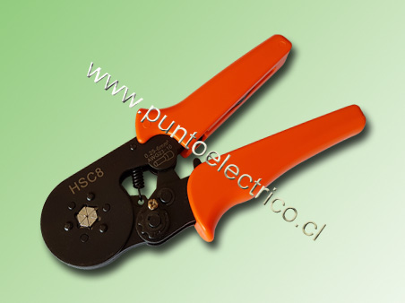 PRENSA FERRULES 0.25-6.0mm2 CON TERMINACION HEXAGONAL. PE130401