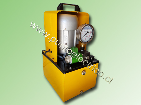 BOMBA HIDRÁULICA ELÉCTRICA  220VAC/0.75Kw 60 Mpa. PE130540