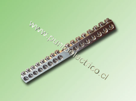 BARRA DISTRIBUCIÓN BRONCE 16 PUNTOS. PE200367