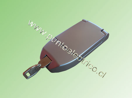 CUBIERTA DE SEGURIDAD PARA CIERRES 22mm COLOR GRIS. PE210170