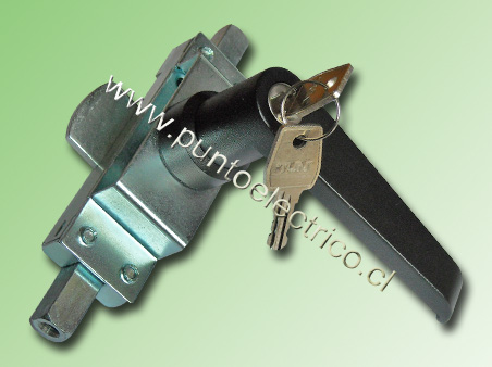 ESPAÑOLETA  NEGRA CON LLAVE TIPO  L    HILO M8. PE210236