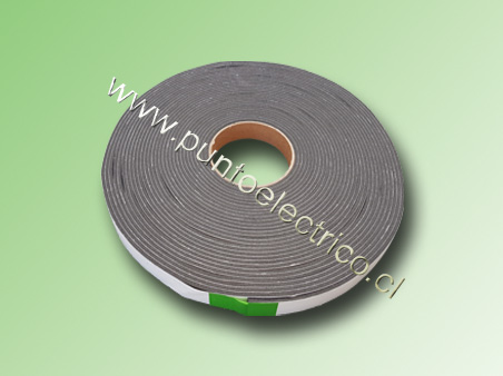 CINTA PVC MEDIA DENSIDAD COLOR NEGRO 3x12mm x 15MTS COD. PE120372