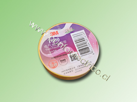 CINTA  AISLADORA  COLOR AMARILLO 3M 1600 18mm x 20m X 0.13MM  PE110432